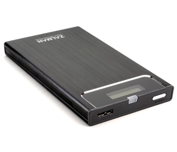 Zalman Virtual Drive (SATA na USB 3.0) aluminium czarna - 92433 - zdjęcie 2